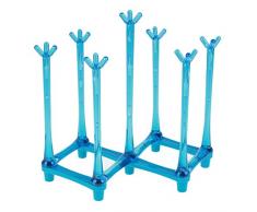 Starnearby Multifunktionsfaltung Abtropfgestel Abtropfhalter Abtropfständer Küche für Teller, Tassen, Buch Geschirrtrockner Abtropfgestell Tellerständer (Grün)