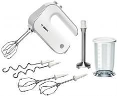 Bosch Hausgeräte MFQ4075DE Styline Handrührer-Set, Kunststoff, Silber, Weiß