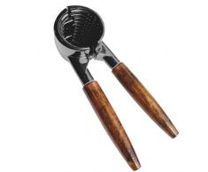 Westmark Nussknacker und Sektzange, Zinkdruckguss/Holz, Länge: 16,8 cm, Sieger Nussprofi, Braun/Schwarz, 33264470