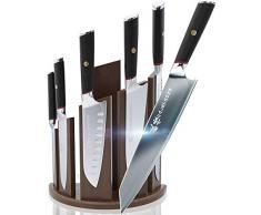 DALSTRONG Kochmesser - Phantom Serie Gyuto - Japanischer AUS8 Stahl - - Messerscheide beinhaltet (6-12 Einheiten - Messer Set Block)