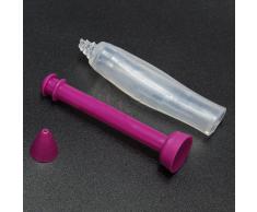 Backpinsel aus Silikon, für Kuchen, Kekse, Zuckerguss Garnierspritze, creme, schoko, Backgeschirr Tools