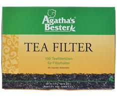 Herbaria Teefilter - TeefilterTüten aus Manila-Hanf 100 Stück, 2er Pack (2x 74 g Packung)
