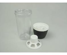 TUPPERWARE Exclusiv Zuckerhut 400 ml schwarz Zucker sugar Zuckerstreuer 30940