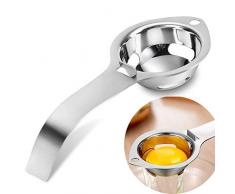 Seama Eiertrenner, Eidotter-Trenner, Eidottertrenner, Hergestellt aus Lebensmittelqualität 304 Edelstahl, Spülmaschinenfreundlich