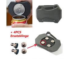 Hifuture Topless Dosenöffner Manueller Flaschenöffner Flasche Kappenentferner Go Swing Professionelle Mühelose Öffner Multifunktion Für Bier Bar Party 8-19 Unzen Getränkedosen Hause Küche Sicher