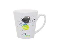 Forever Personal Designs Latte-Tasse, personalisierbar, Schneewittchen, 340 ml