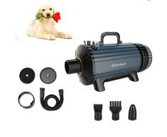 Hundefön Tragbares Haustier-Wassergebläse Geräuscharm Hochleistungs-Teddy Golden Retriever Großer Hund Katze Dusche Spezialtrockner Mit Anionengenerator Dual-Use-Integration,Blue