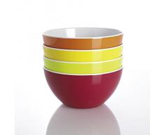 Gimex Campingartikel Müslischalen 4 tlg. Rainbow, 550/507