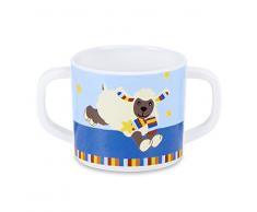 Sterntaler 6841465 Henkeltasse mit schönem Motiv Schaf Stanley, Rutschfestes Unterteil