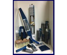 Profi Tapezierset 17tlg. Schneidekante & Anpressprofil Schneidehilfe Andrückspachtel Schere Andrückwalze