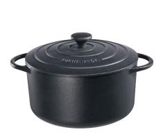 Küchenprofi Gusseisen Bräter, Schwarz, 33.5 x 26 x 18,5 cm