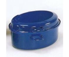 Karl Krüger Emaille-Gänsebräter, schwarz