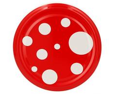 25er Set Sturzglas 230 ml To 82 Fliegenpilz Deckel rot weiß gepunktet Marmeladenglas Einmachglas Einweckglas