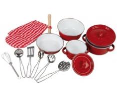 Kochgeschirr rot