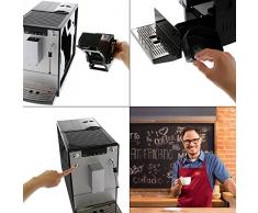 Melitta Caffeo Solo & Milk E953-102, Schlanker Kaffeevollautomat mit Milchschaumdüse, Silber
