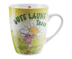 NICI Tasse Gute Laune Tasse Kaffeetasse, Becher, Schaf, Geschenk, Kaffeebecher, 270 ml, 39891