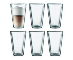 Bodum CANTEEN Gläser-Set (Doppelwandig, 0,4 liters) transparent
