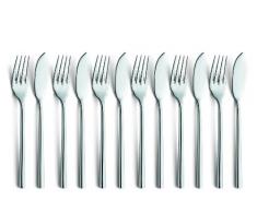 Amefa 102600VDB2B20 Fischbesteck Set Colorado 18/10, edelstahl, 12-teilig