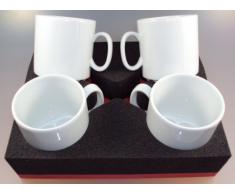 GLÄSERSET FÜR WOHNMOBILE, WOHNWAGEN UND BOOTE Set 2020 Kaffee