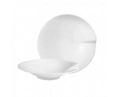 Villeroy & Boch - Pasta Passion Pastateller L, 2tlg., Essteller für Nudelgerichte aus Premium Porzellan, spülmaschinenfest, 30.5 cm