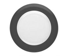 Thomas Sunny Day Frühstücksteller, Kuchenteller, Teller, Porzellan, Grey / Grau, Spülmaschinenfest, 22 cm, 10222