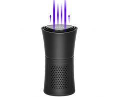 FXXJ Auto-Becher Luftreiniger, bewegliche Auto Ionisator Luftreiniger für Automobile, Kleines Zimmer im Haus, Büro, Mitteilung Negative Ionen, Entfernen von Staub, Rauch, Gerüche