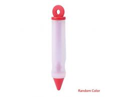 Dekoration Silikon Lebensmittel Schreibstift Gebäck Creme Schokolade Dekorieren Spritze Kuchen Plätzchen Teller Farbe Stift Zufällige Farbe