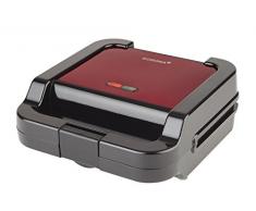 Korona - Sandwichmaker 47014 | 800 W | Schwarz-Rot