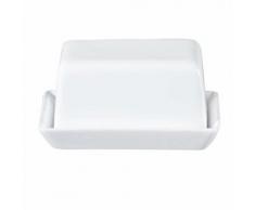 ASA 4708147 Grande Butterdose, Keramik, 16,50 x 13,50 x 7,0 cm, weià glänzend