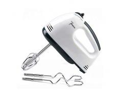 POPOTI 7 Speed Electric Mixer Beater Dough Cakes Bread Egg Stand Mixer + Hand Blender Household Stand Mixers + Bowl Food Mixer Home Kitchen Dining Accessories (Schwarz)