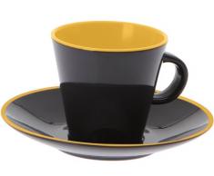 Gimex Espressoset GreyLine gelb