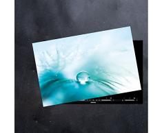 DAMU Ceranfeldabdeckung 1 Teilig 80x52 cm Herdabdeckplatten aus Glas Natur Blau Elektroherd Induktion Herdschutz Spritzschutz Glasplatte Schneidebrett