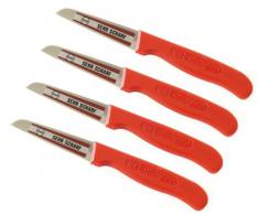 Schälmesser 4 Stück RÖR # 10121 Kartoffelschälmesser sehr scharf Küchenmesser Messer