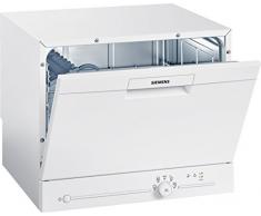Siemens SK25E203EU iQ100 speedMatic Compact-Geschirrspüler / A+ / 6 MGD / dosierAssistent / extrem leise / iQdrive-Motor / Beladungs-Sensor / weiß