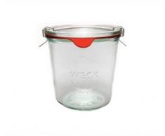 24 Weck Gläser 1/2 Liter Sturzglas Einmachgläser Sturzgläser Weckgläser / inkl Einkochringe Klammern Glasdeckel