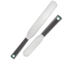 2 Streichpaletten Tortenmesser Glasurmesser Kuchen Torten Dekorieren Edelstahl