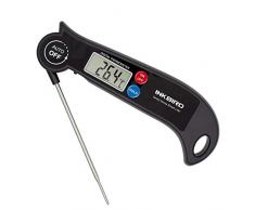 Inkbird Digitale Faltbare Räucherthermometer Temperaturfühlern Magneten Kochthermometer Thermometer für Milch Fleisch Kochen, Süßigkeiten Grill BBQ Braten