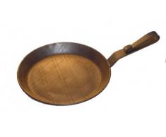 Eisenpfanne Servierpfanne gebogener Griff Ø 28 cm