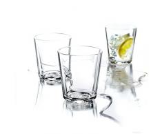 Eva Solo 567422 Trinkgläser, 12 Stück, 250 ml, Gehärtetes-Glas, Transparent