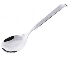 Chafing Dish-Löffel, Serie BUFFET ONE, aus Edelstahl 18/10, schwere Qualität und hochwertig verarbeitet, angewinkelter Stiel | ERK