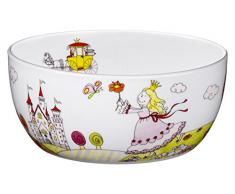 WMF Prinzessin Anneli Kindergeschirr Kinder-Müslischale, Ø 13,8 cm, Porzellan, spülmaschinengeeignet, farb- und lebensmittelecht