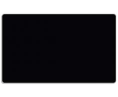 Wallario Stilvolles Frühstücksbrettchen/Schneidebrett aus Glas, Schwarz, Größe 14 x 23 cm, aus Sicherheitsglas