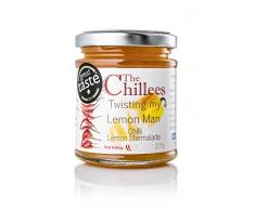 The Chillees Zitronen- und Pfefferschotenmarmelade 1 Topf 200g Naturprodukt ohne Konservierungsstoffe Perfekt zu Käseplatten Gekocht bei schwacher Hitze, um Aromen zu bewahren