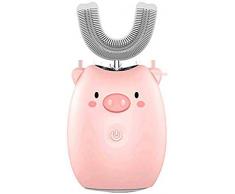 MHSHYSQ Automatische Elektrische 360 ​​° Ultraschall-Zahnbürste Für Kinder, Geräuscharme Intelligente Elektrische U-Förmige Ultraschall-Zahnbürste Für Erwachsene, USB Elektrische Zahnbürste
