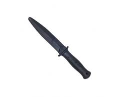 Haller 76240 Trainingsmesser soft Outdoormesser, Schwarz
