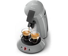 Senseo Original HD6553/70 Unabhängige Kaffeemaschine für Kaffeepads, 0,7 l, 1450 W, Grau