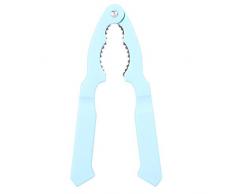 Sugoyi Walnussöffner, multifunktional, Edelstahl Nuss-Nuss-Knacker Öffner Muschel Nussknacker Werkzeug blau