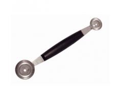 Doppelter Kugelausstecher Grapefruitlöffel Ball Klein Klassisch, Für Pflanzen, Obst, Eiscreme Cookie Trennwand Besteck, Geschirr, Küche, Esszimmer, Zuhause, Restaurants, 20 mm Und 30 mm, Größe: 0,8 Und 1 1 / 20.32 cm.
