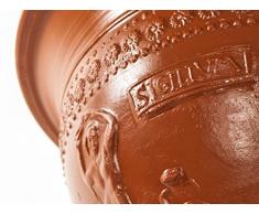 Forum Traiani Trinkkelch der Römer Tänzerinnen Terra Sigillata Trinkbecher in Handarbeit hergestellt aus Italien