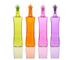 Herevin 750 ml Öll Essig Ölspender Essigspender Ölbehälter Essigbehälter Glasflasche